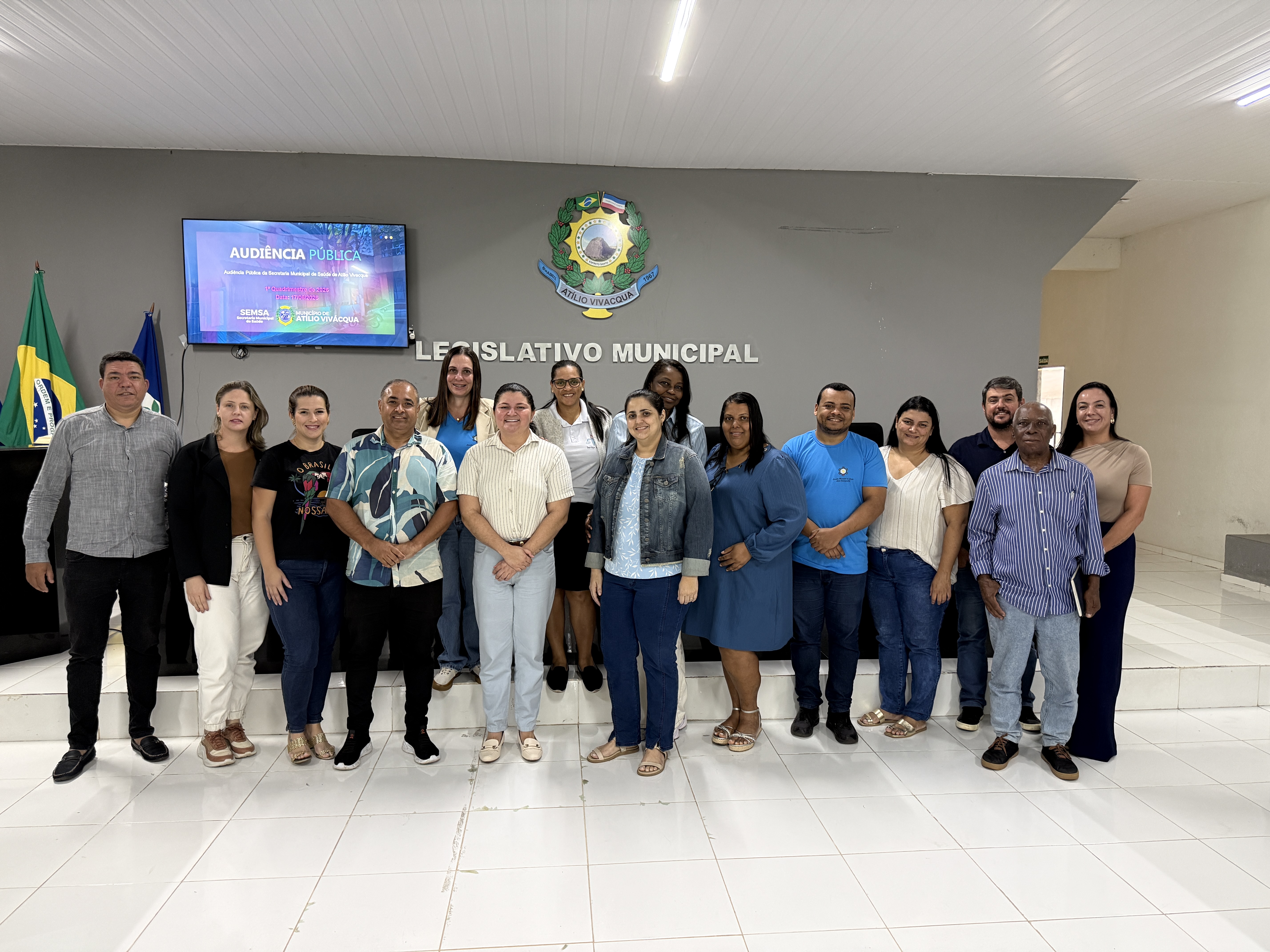 Audiência Pública da Saúde apresenta prestação de contas do 1º quadrimestre de 2026